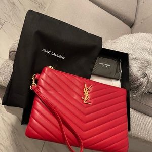 YSL Wristlet